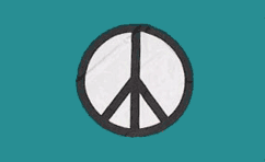 Peace Flag, Green