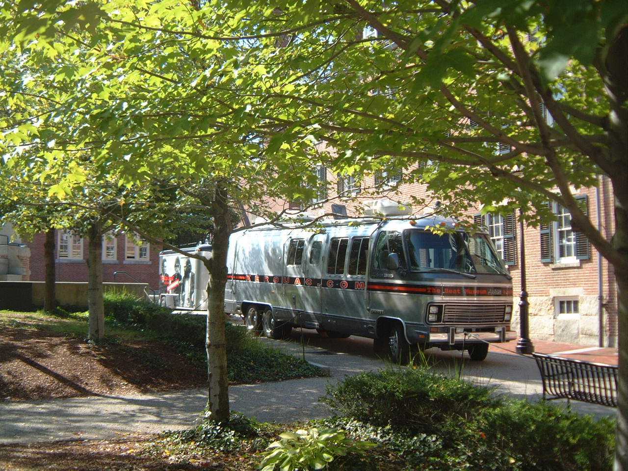 ... outside the cultural center