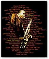 John Coltrane Jazz Shirt #448, black