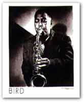 Charlie Parker Jazz Shirt #216, white