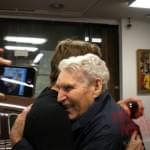 A hug for Al Hinkle