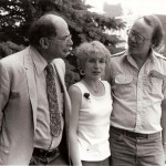 Kit & Arthur Knight with Allen Ginsberg, 1980 Allen Ginsberg, Kit Knight & Arthur Knight, June 1980.