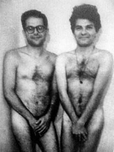 Alan Ginsberg and Gregory Corso