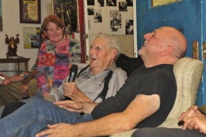 Al Hinkle and Jerry Cimino share a good laugh
