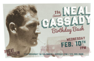 11th Annual Neal Cassady Birthday Bash