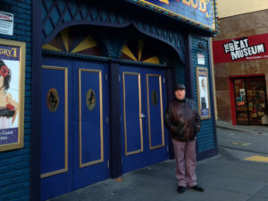 van morrison in front of the hungry i club