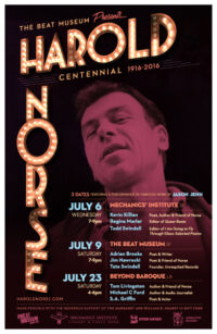 Harold Norse Centennial Poster