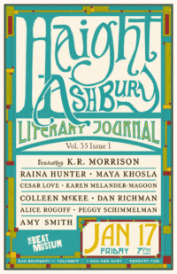 Haight Ashbury Literary Journal Poster
